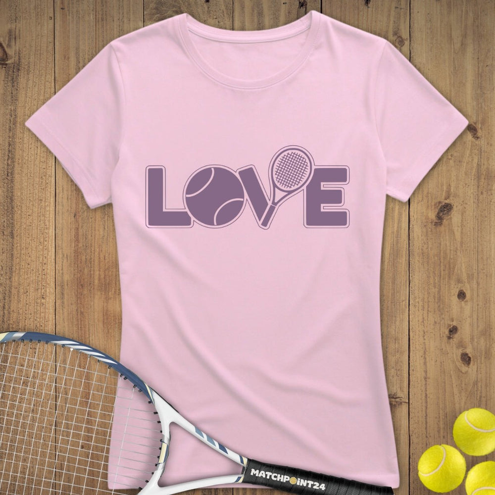 Love 1024 | Premium Damen T-Shirt - Matchpoint24 - Kleidung für Tennisfans