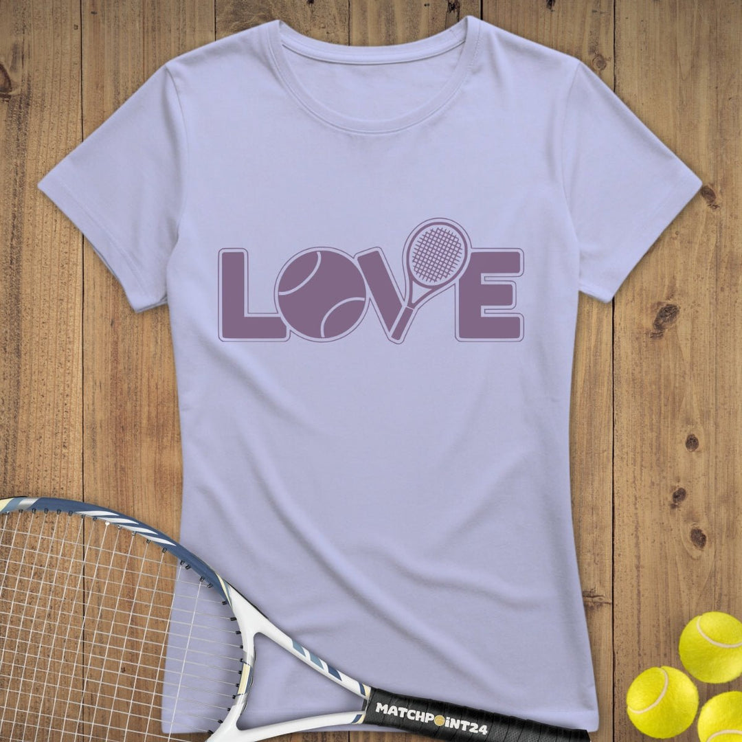 Love 1024 | Premium Damen T-Shirt - Matchpoint24 - Kleidung für Tennisfans