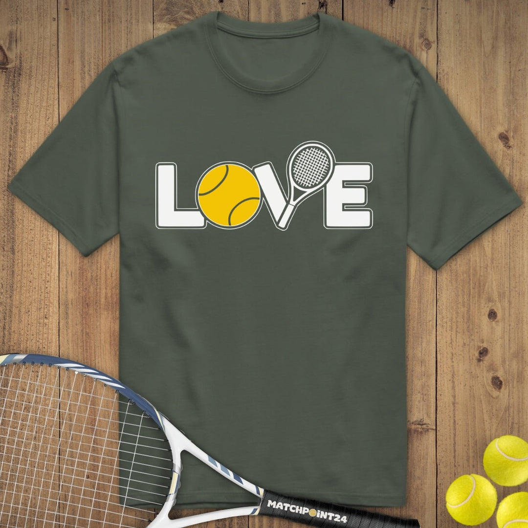 Love 1024 | Premium Herren T-Shirt - Matchpoint24 - Kleidung für Tennisfans