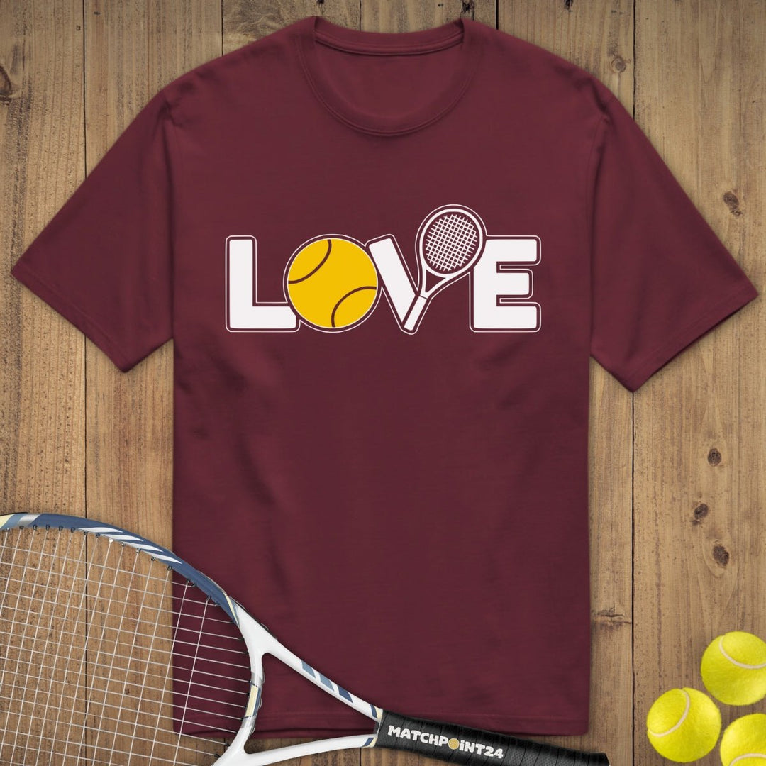 Love 1024 | Premium Herren T-Shirt - Matchpoint24 - Kleidung für Tennisfans