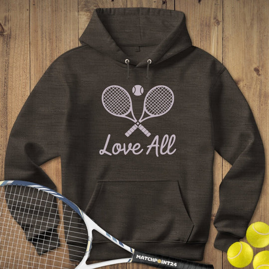 Love All | Hoodie (Unisex) - Matchpoint24 - Kleidung für Tennisfans