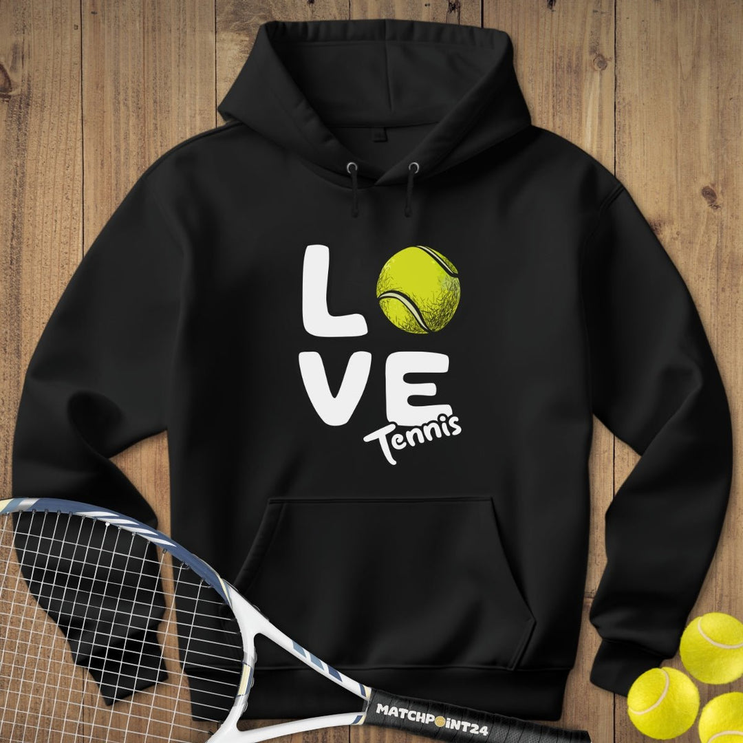 Love | Hoodie (Unisex) - Matchpoint24 - Kleidung für Tennisfans