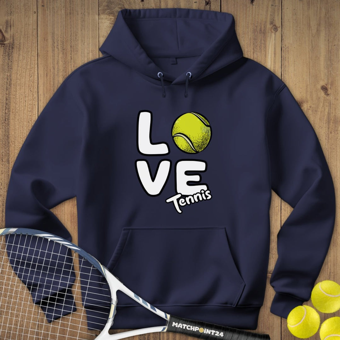 Love | Hoodie (Unisex) - Matchpoint24 - Kleidung für Tennisfans