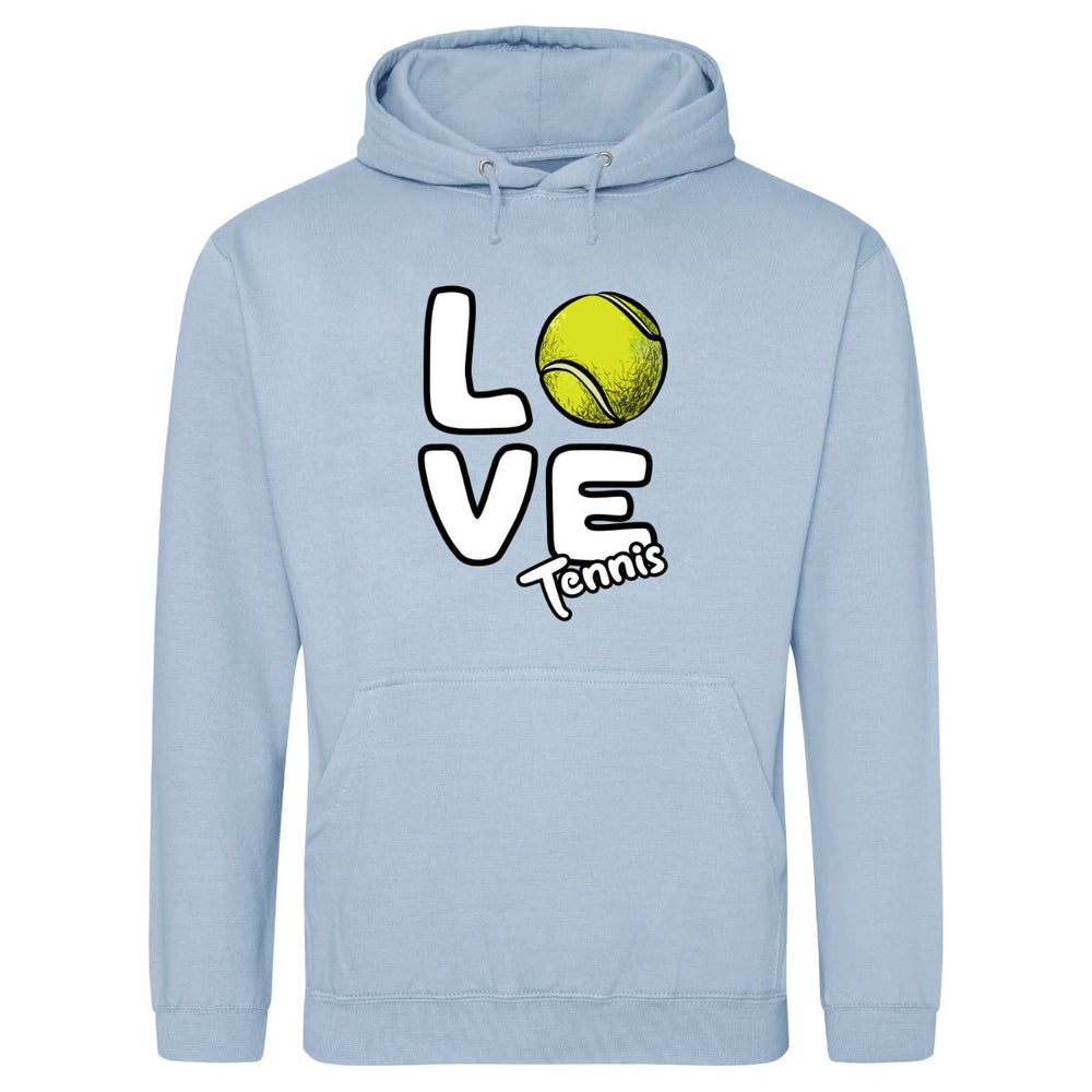 Love Tennis Kapuzenpulli (limitiert) - Matchpoint24 - Kleidung für Tennisfans