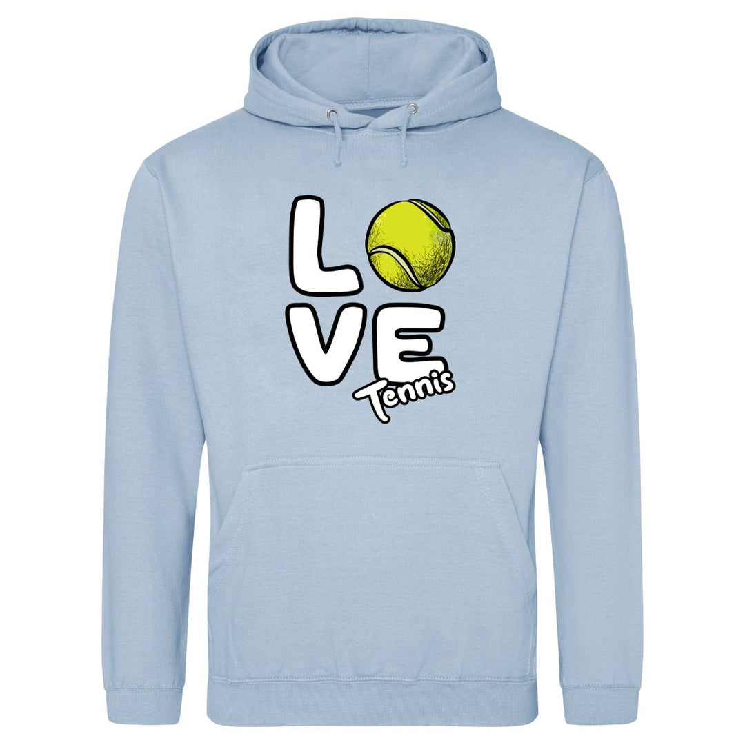 Love Tennis Kapuzenpulli (limitiert) - Matchpoint24 - Kleidung für Tennisfans