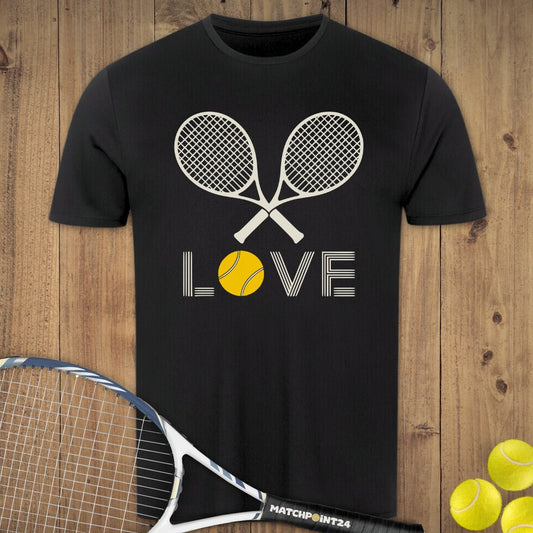 Loving Tennis | Herren Sport T-Shirt - Matchpoint24 - Kleidung für Tennisfans