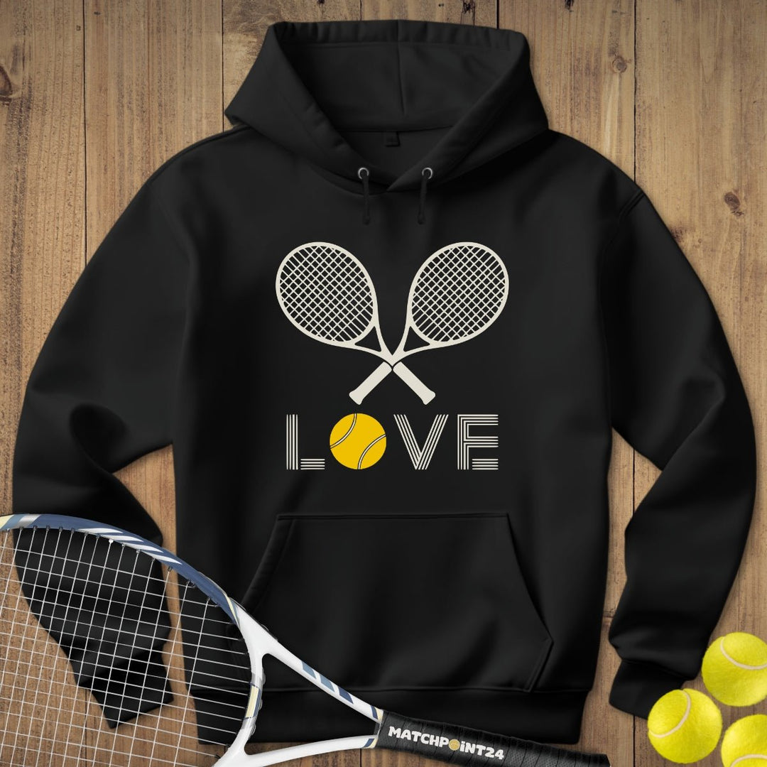 Loving Tennis | Hoodie (Unisex) - Matchpoint24 - Kleidung für Tennisfans