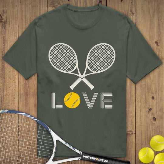 Loving Tennis | Premium Herren T-Shirt - Matchpoint24 - Kleidung für Tennisfans