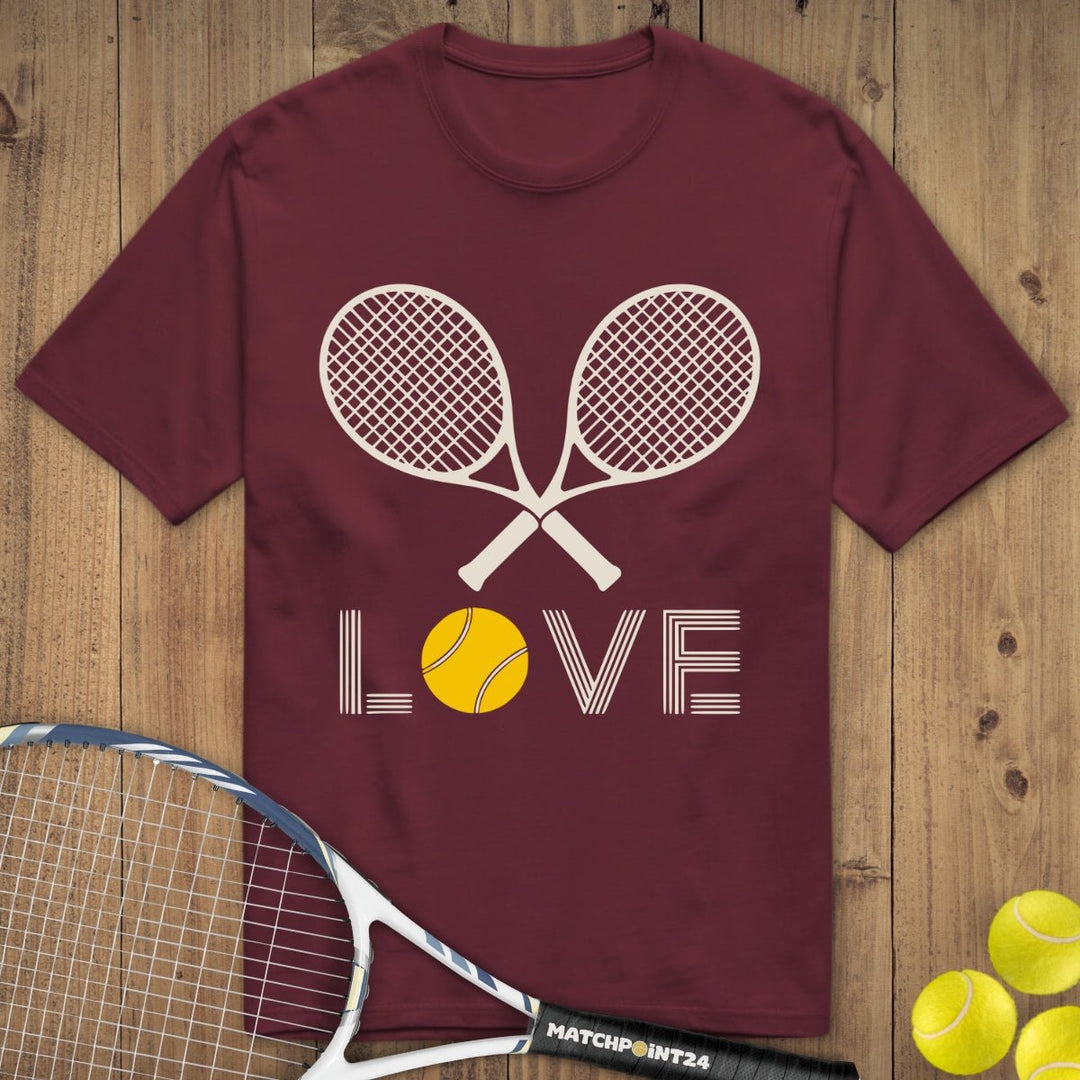 Loving Tennis | Premium Herren T-Shirt - Matchpoint24 - Kleidung für Tennisfans