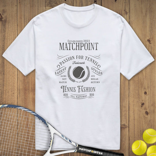 Matchpoint | Premium Herren T-Shirt - Matchpoint24 - Kleidung für Tennisfans