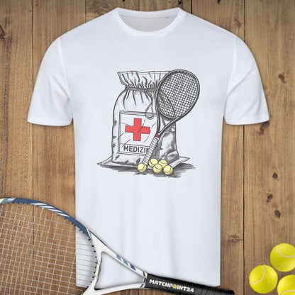 Medizin | Herren Sport T-Shirt - Matchpoint24 - Kleidung für Tennisfans