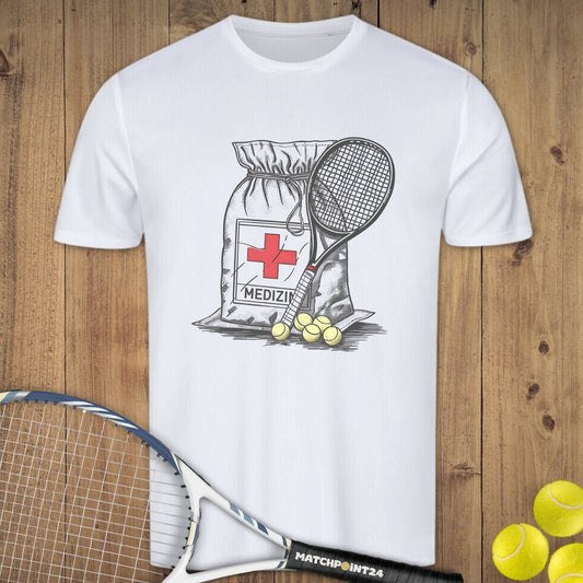 Medizin | Herren Sport T-Shirt - Matchpoint24 - Kleidung für Tennisfans