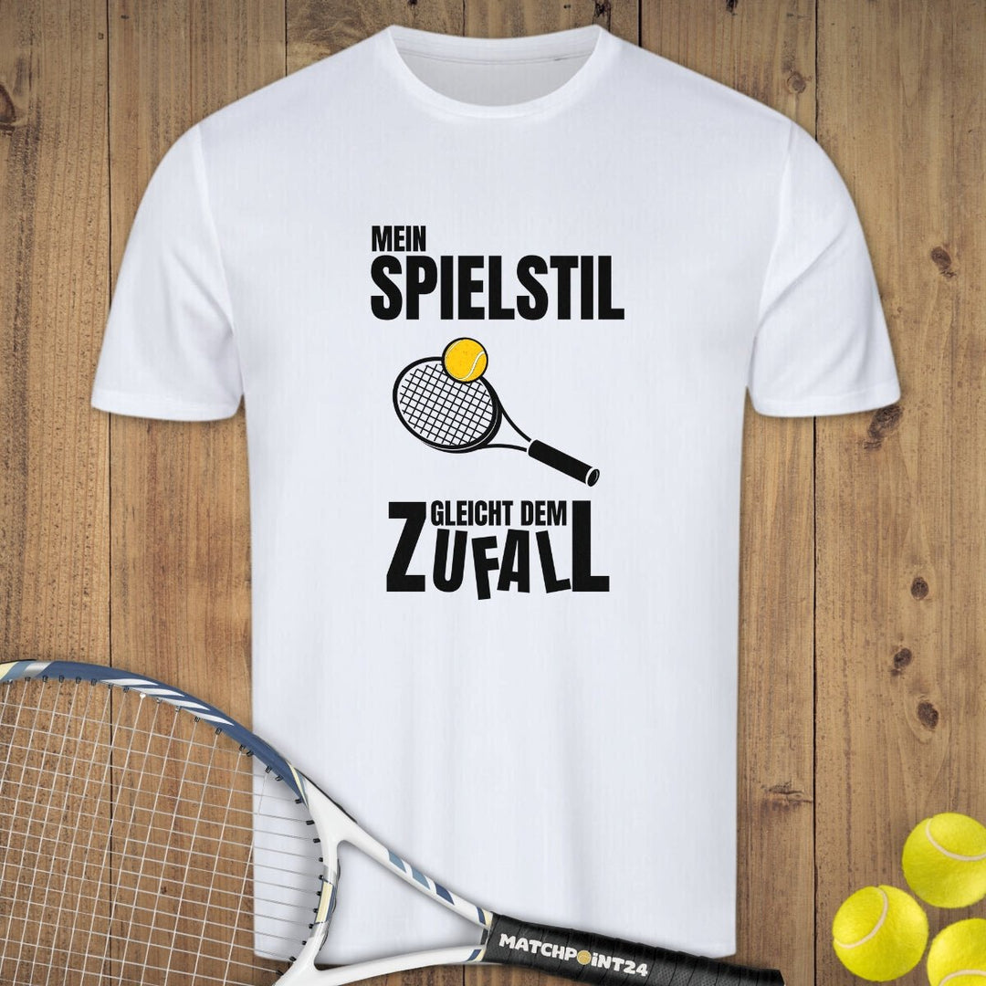 Mein Spielstil | Herren Sport T-Shirt - Matchpoint24 - Kleidung für Tennisfans