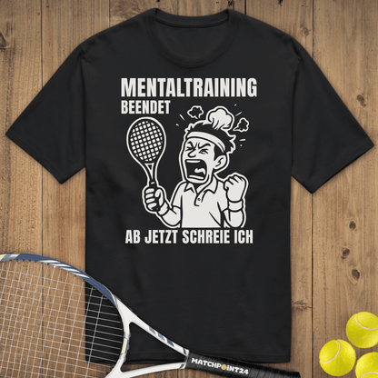 Mentaltraining | Premium Herren T-Shirt - Matchpoint24 - Kleidung für Tennisfans