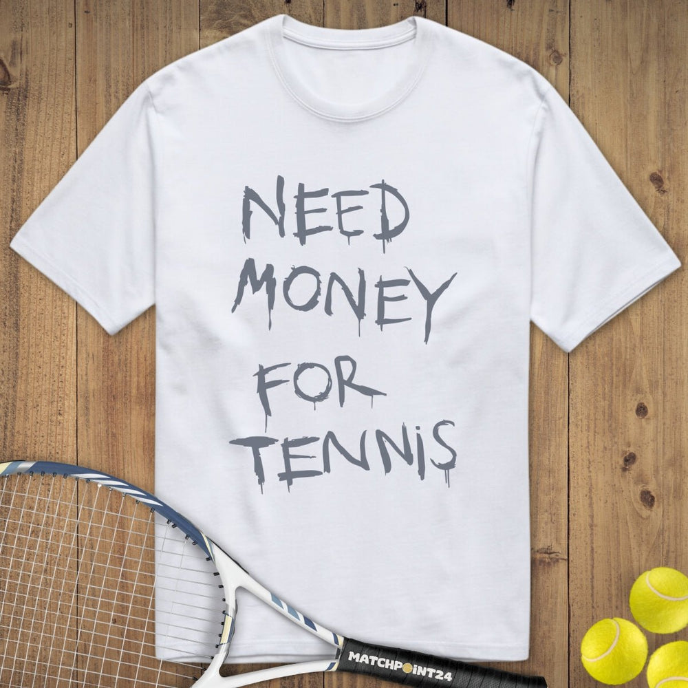 Money for Tennis | Premium Herren T-Shirt - Matchpoint24 - Kleidung für Tennisfans