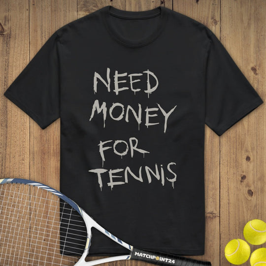 Money for Tennis | Premium Herren T-Shirt - Matchpoint24 - Kleidung für Tennisfans