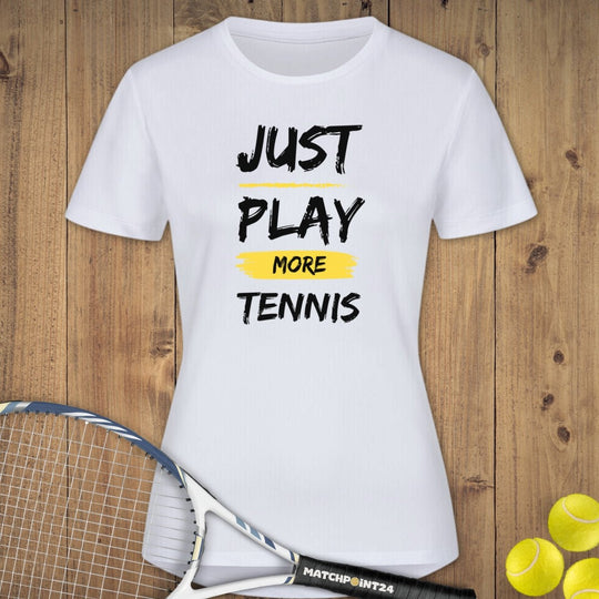 More Tennis | Damen Sport T-Shirt - Matchpoint24 - Kleidung für Tennisfans