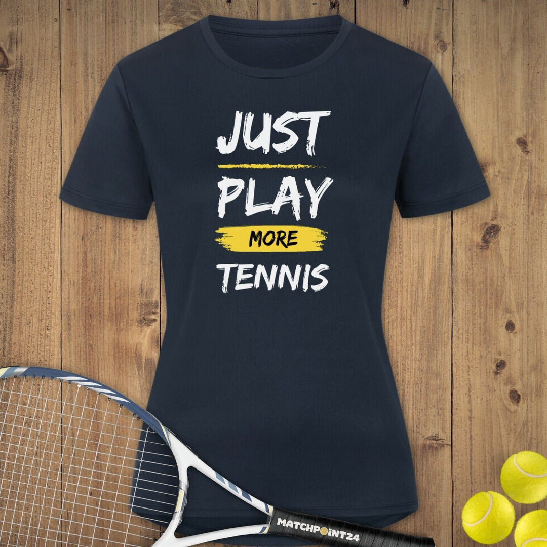 More Tennis | Damen Sport T-Shirt - Matchpoint24 - Kleidung für Tennisfans