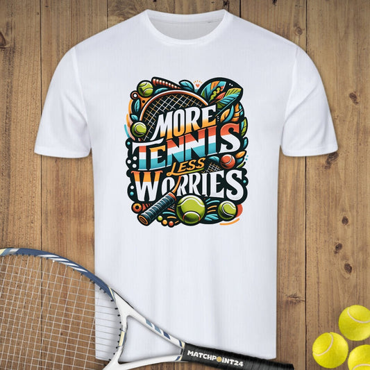 More Tennis | Herren Sport T-Shirt - Matchpoint24 - Kleidung für Tennisfans