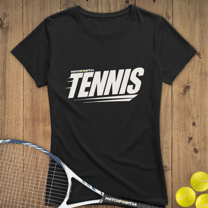 MP24 Tennis | Premium Damen T-Shirt - Matchpoint24 - Kleidung für Tennisfans