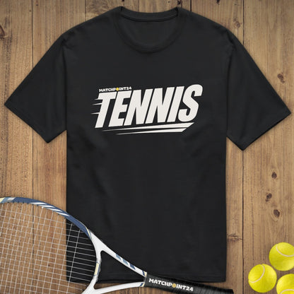MP24 Tennis | Premium Herren T-Shirt - Matchpoint24 - Kleidung für Tennisfans