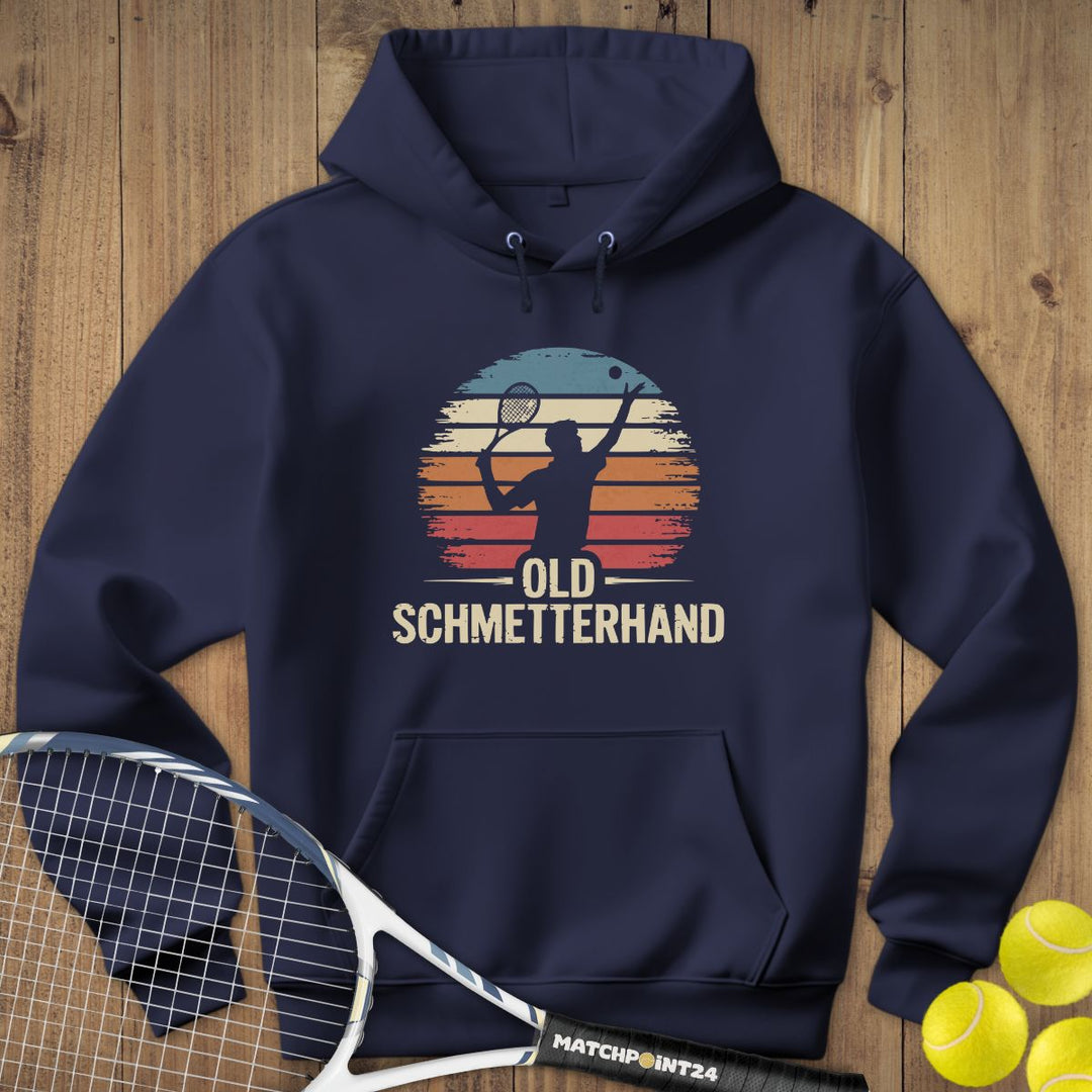 Old Schmetterhand | Hoodie (Unisex) - Matchpoint24 - Kleidung für Tennisfans