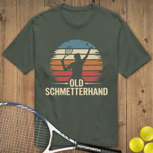 Old Schmetterhand | Premium Herren T-Shirt - Matchpoint24 - Kleidung für Tennisfans