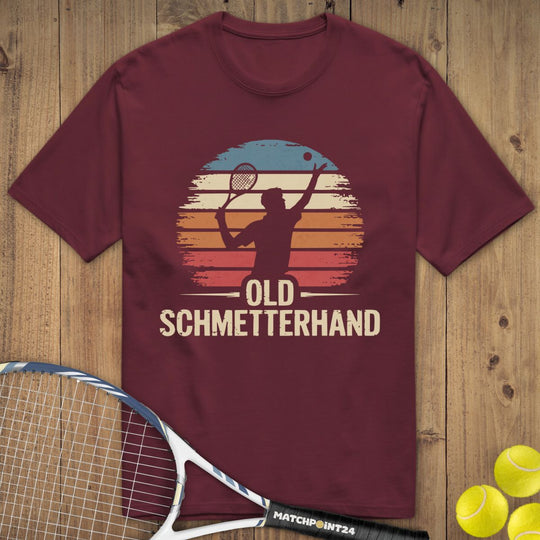 Old Schmetterhand | Premium Herren T-Shirt - Matchpoint24 - Kleidung für Tennisfans