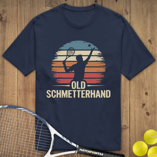 Old Schmetterhand | Premium Herren T-Shirt - Matchpoint24 - Kleidung für Tennisfans