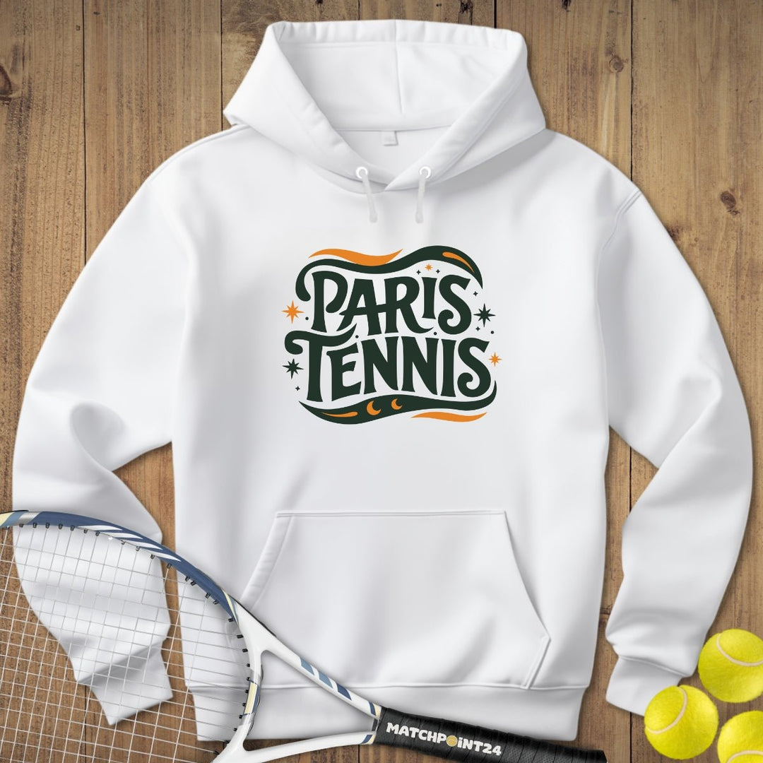 Paris Tennis | Hoodie (Unisex) - Matchpoint24 - Kleidung für Tennisfans