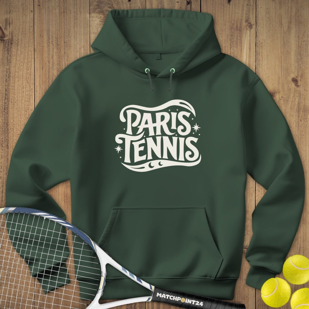 Paris Tennis | Hoodie (Unisex) - Matchpoint24 - Kleidung für Tennisfans