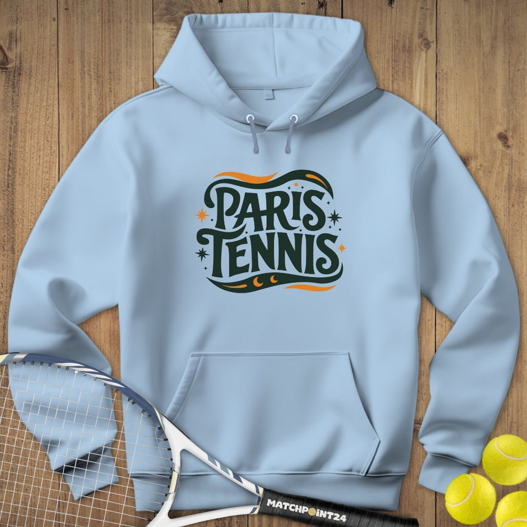 Paris Tennis | Hoodie (Unisex) - Matchpoint24 - Kleidung für Tennisfans