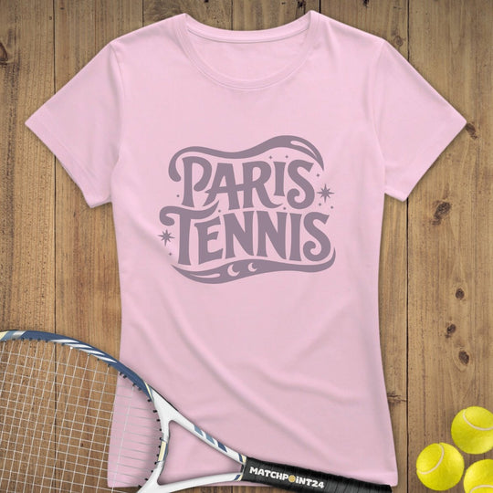 Paris Tennis | Premium Damen T-Shirt - Matchpoint24 - Kleidung für Tennisfans