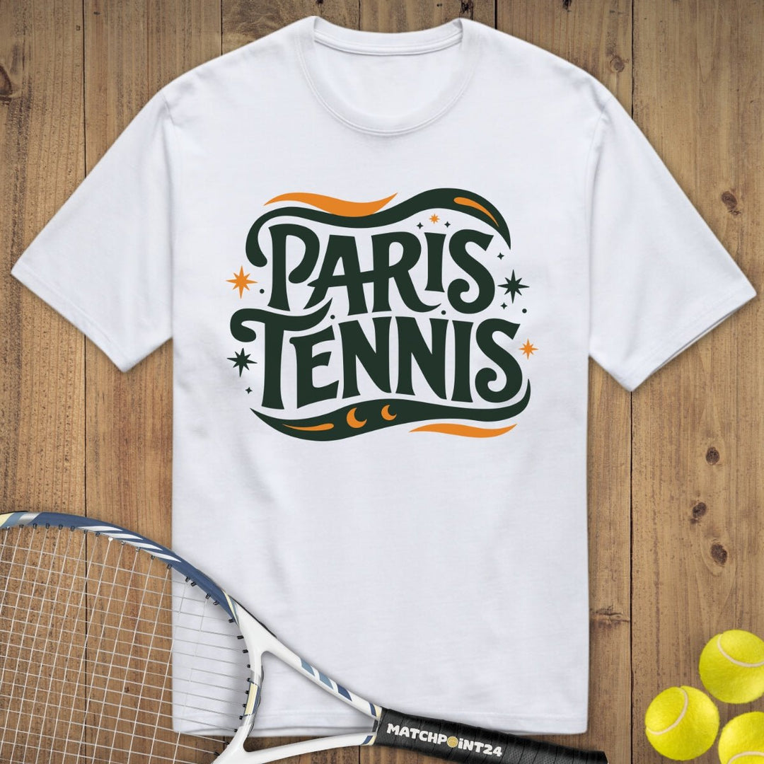 Paris Tennis | Premium Herren T-Shirt - Matchpoint24 - Kleidung für Tennisfans