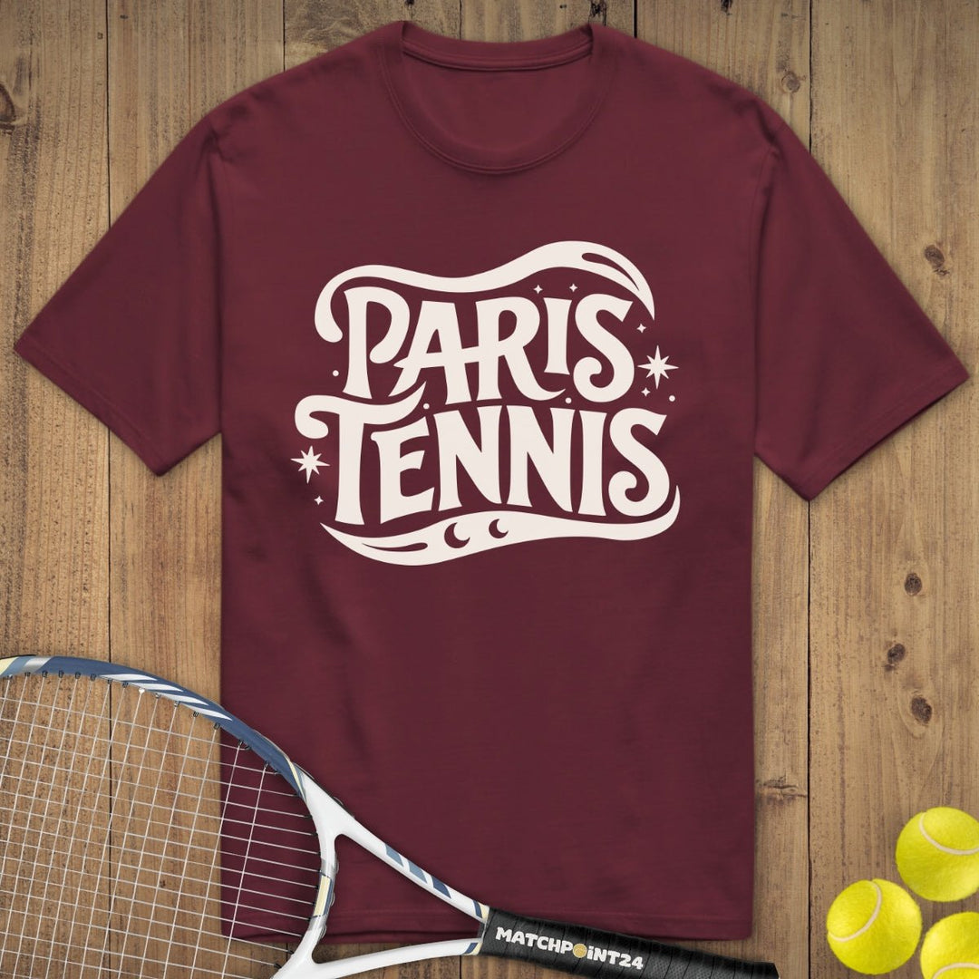 Paris Tennis | Premium Herren T-Shirt - Matchpoint24 - Kleidung für Tennisfans