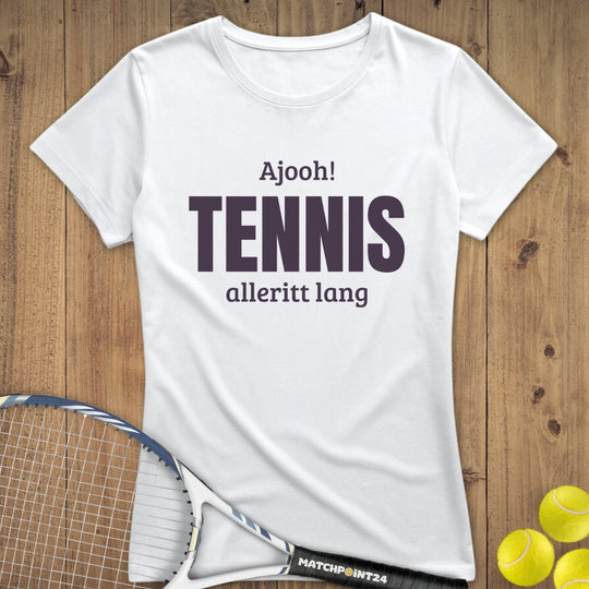 Pfälzer Tennis Ajooh | Premium Damen T-Shirt - Matchpoint24 - Kleidung für Tennisfans