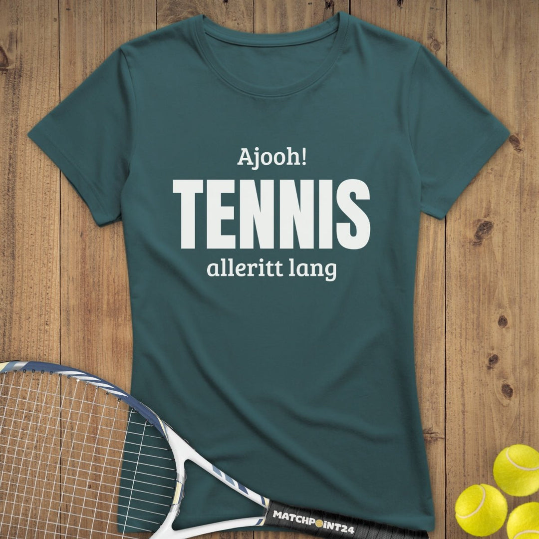 Pfälzer Tennis Ajooh | Premium Damen T-Shirt - Matchpoint24 - Kleidung für Tennisfans