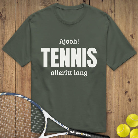 Pfälzer Tennis Ajooh | Premium Herren T-Shirt - Matchpoint24 - Kleidung für Tennisfans