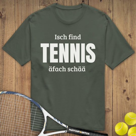 Pfälzer Tennis Schää | Premium Herren T-Shirt - Matchpoint24 - Kleidung für Tennisfans