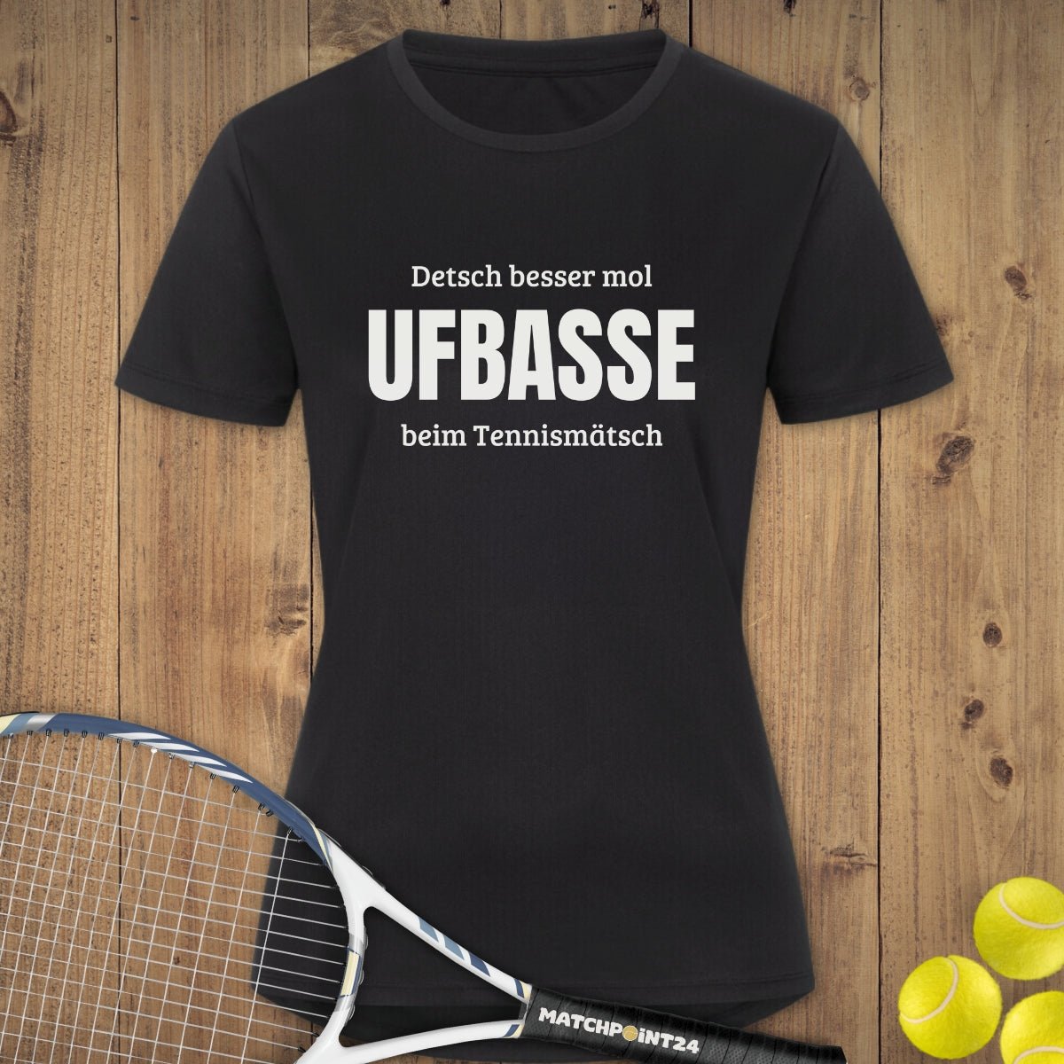Pfälzer Tennis Ufbasse | Damen Sport T-Shirt - Matchpoint24 - Kleidung für Tennisfans