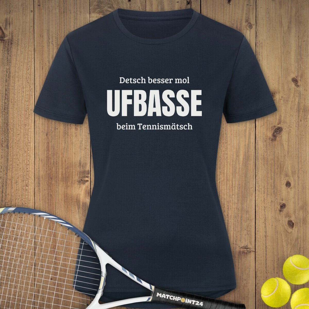 Pfälzer Tennis Ufbasse | Damen Sport T-Shirt - Matchpoint24 - Kleidung für Tennisfans