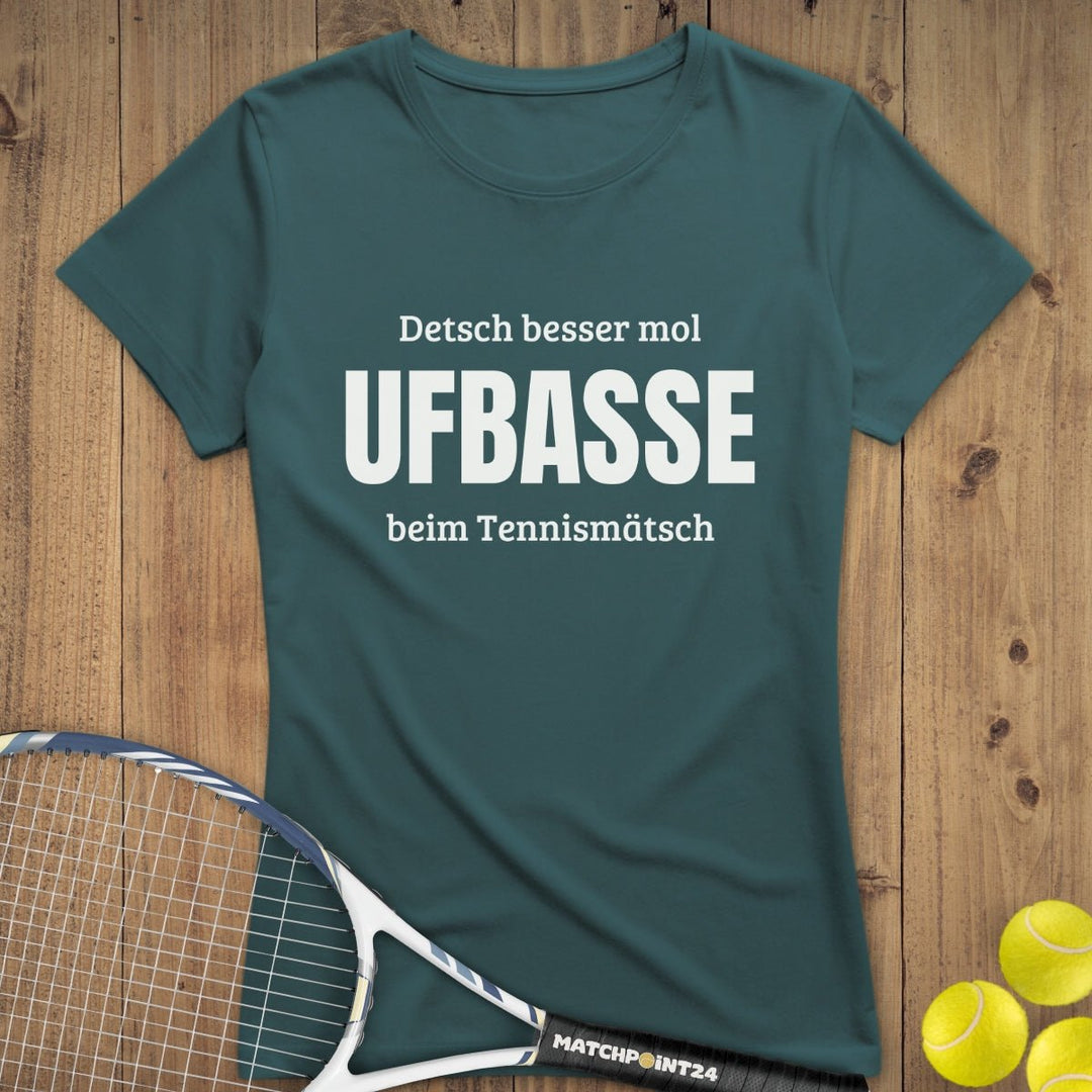 Pfälzer Tennis Ufbasse | Premium Damen T-Shirt - Matchpoint24 - Kleidung für Tennisfans