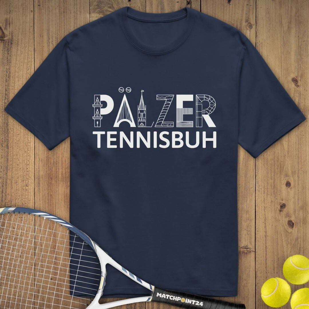 Pfälzer Tennisbuh | Premium Herren T-Shirt - Matchpoint24 - Kleidung für Tennisfans