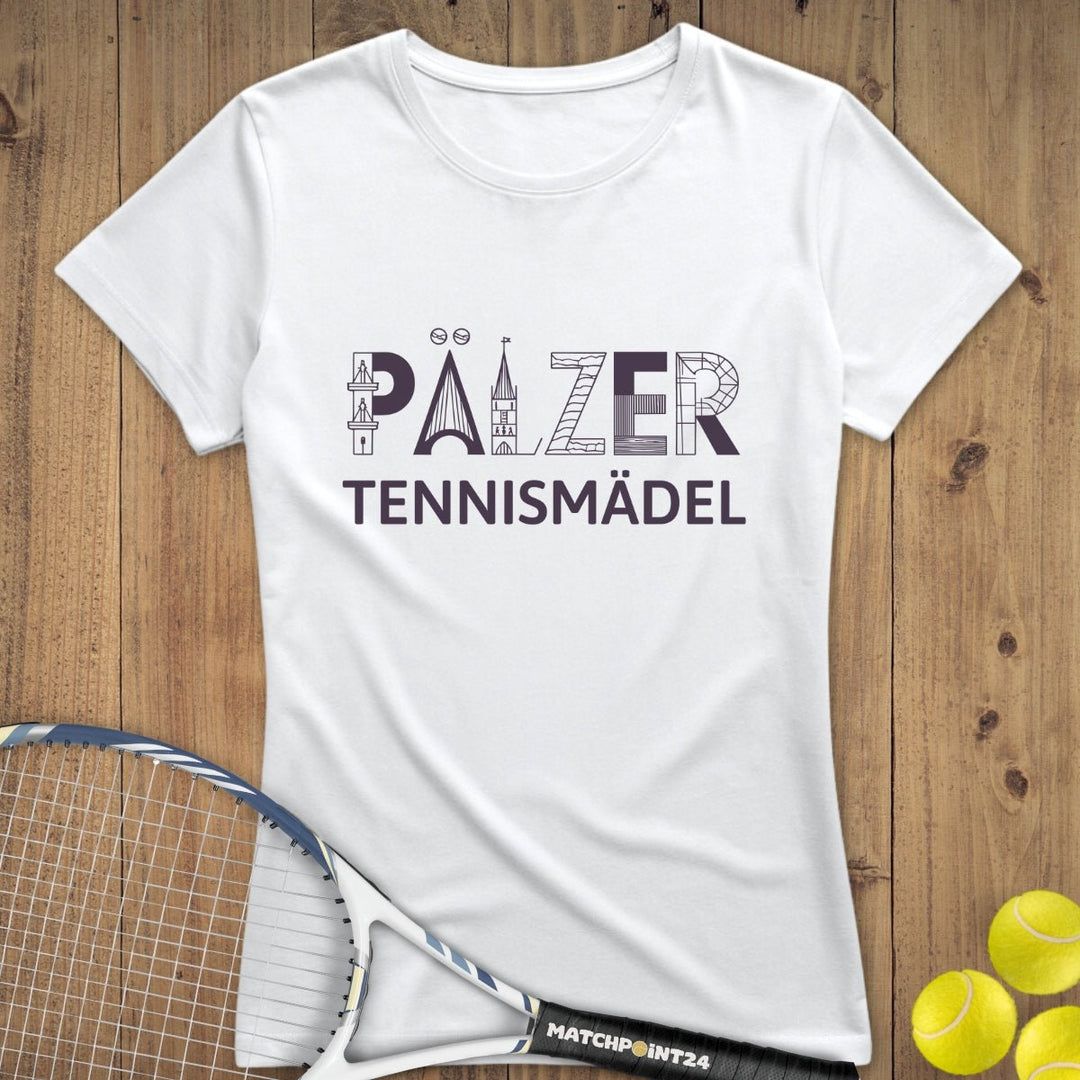 Pfälzer Tennismädel | Premium Damen T-Shirt - Matchpoint24 - Kleidung für Tennisfans