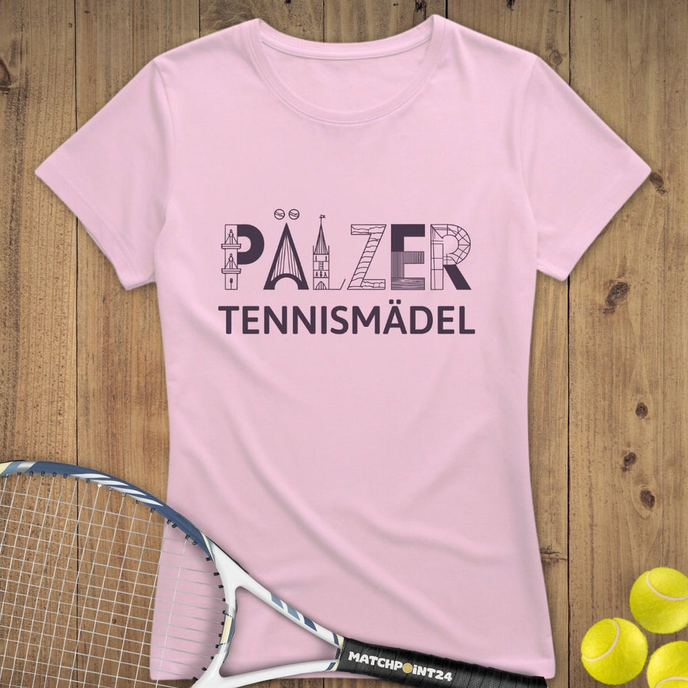 Pfälzer Tennismädel | Premium Damen T-Shirt - Matchpoint24 - Kleidung für Tennisfans