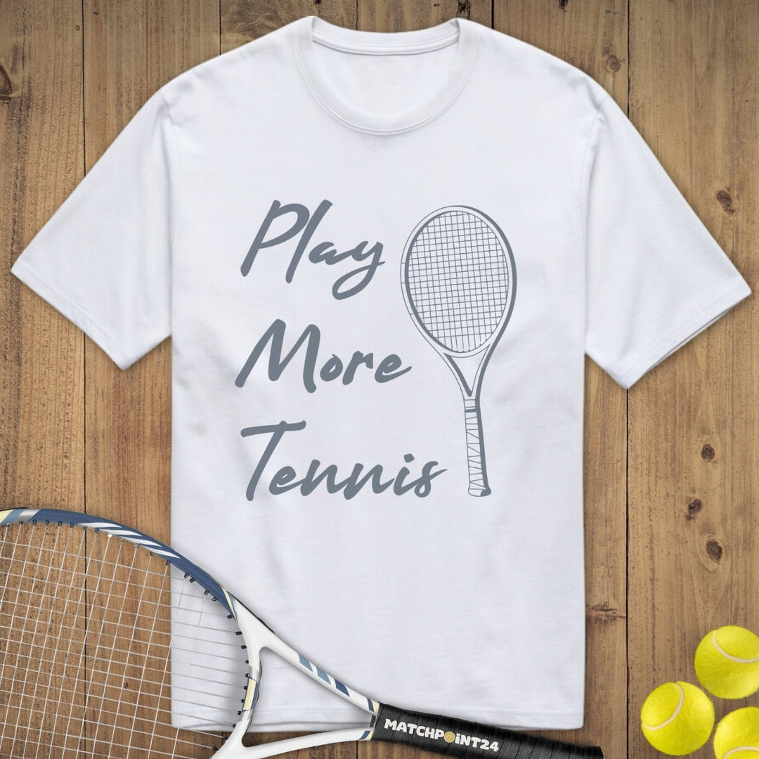 Play More Tennis | Premium Herren T-Shirt - Matchpoint24 - Kleidung für Tennisfans