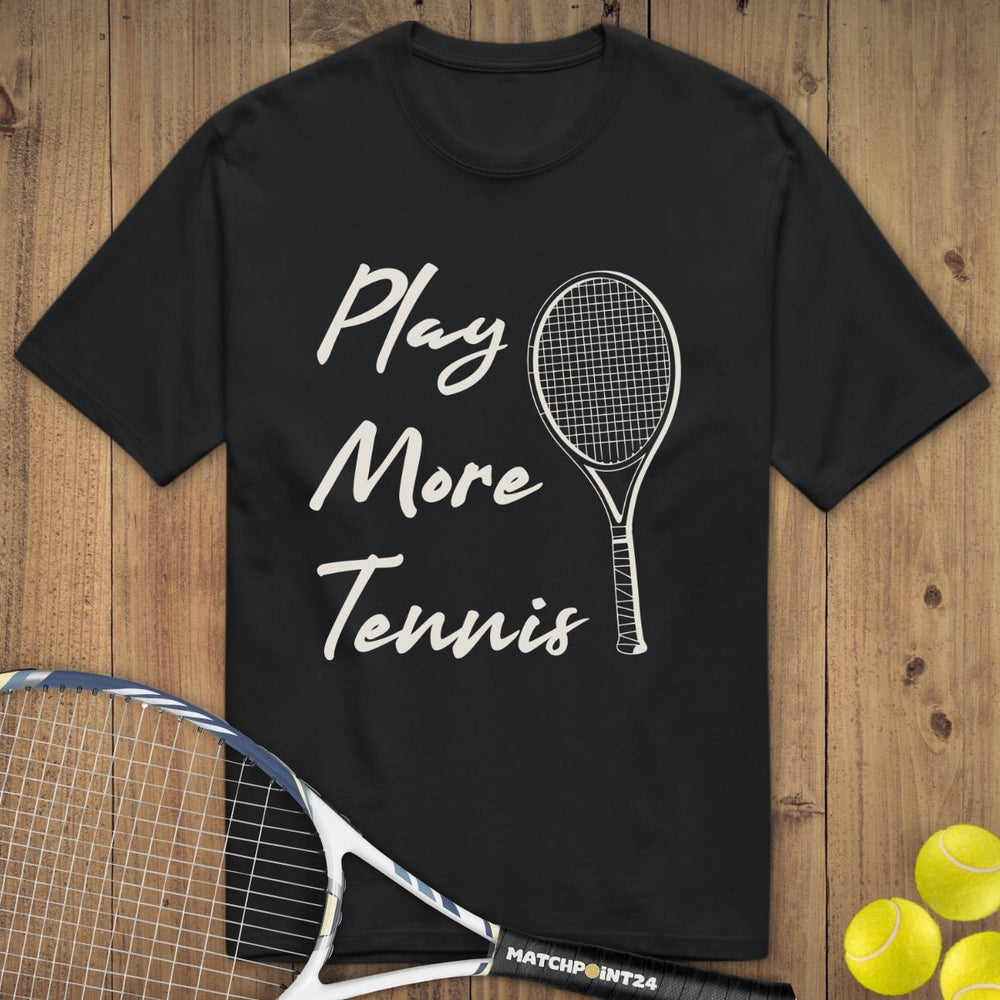 Play More Tennis | Premium Herren T-Shirt - Matchpoint24 - Kleidung für Tennisfans