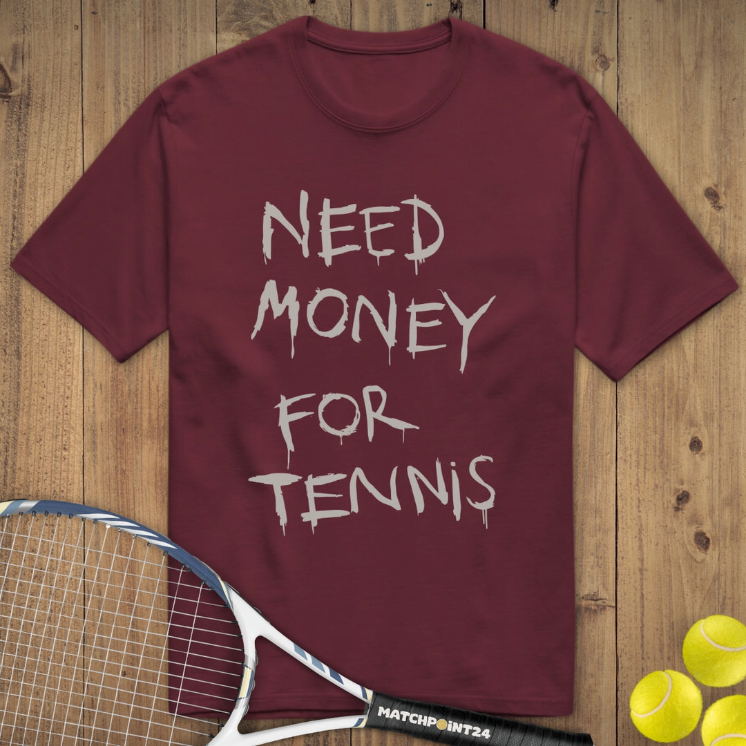 Money for Tennis | Premium Herren T-Shirt