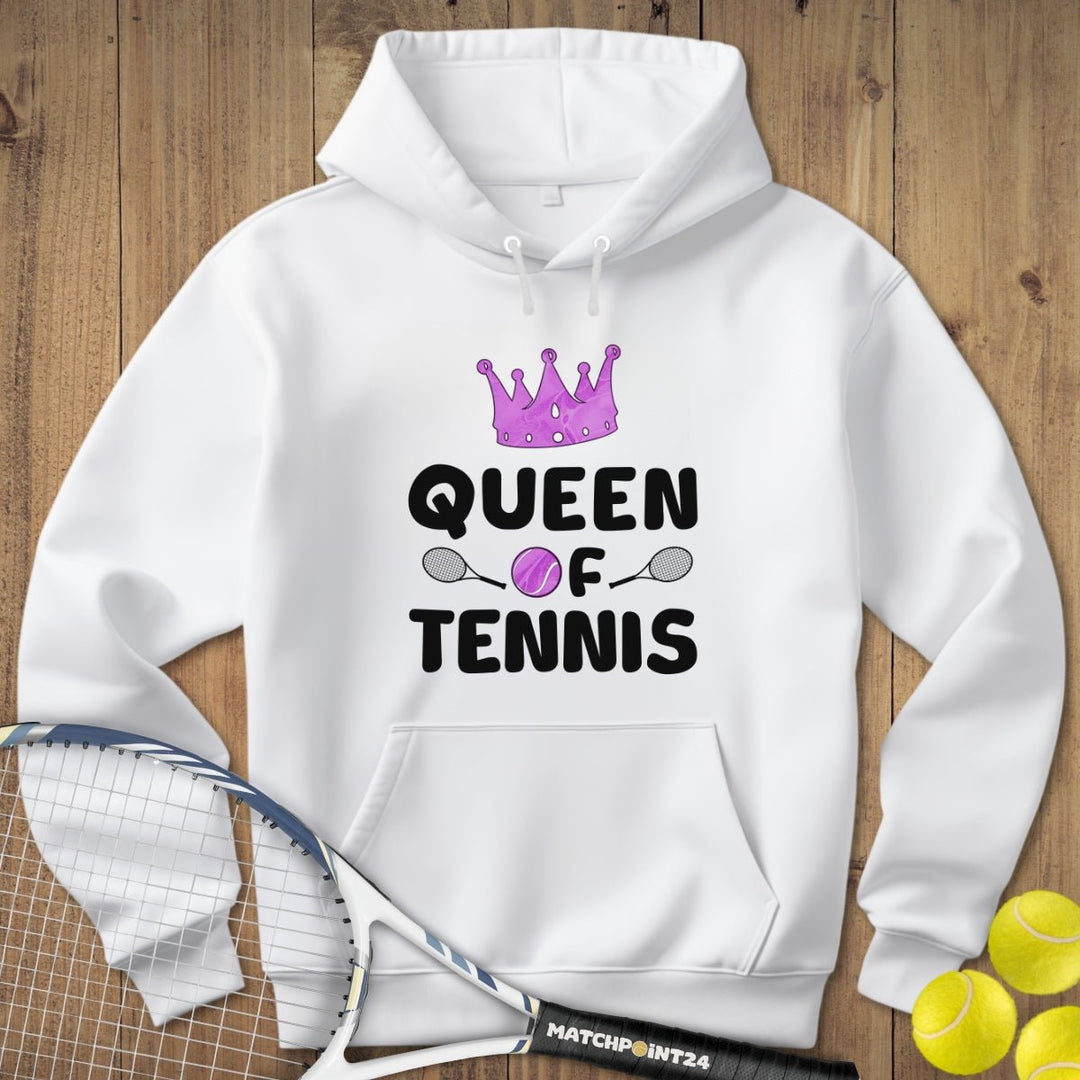 Queen of Tennis | Hoodie (Unisex) - Matchpoint24 - Kleidung für Tennisfans