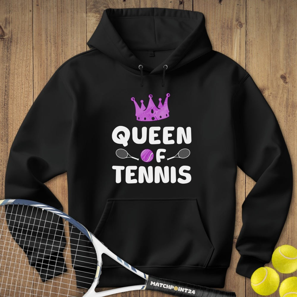 Queen of Tennis | Hoodie (Unisex) - Matchpoint24 - Kleidung für Tennisfans